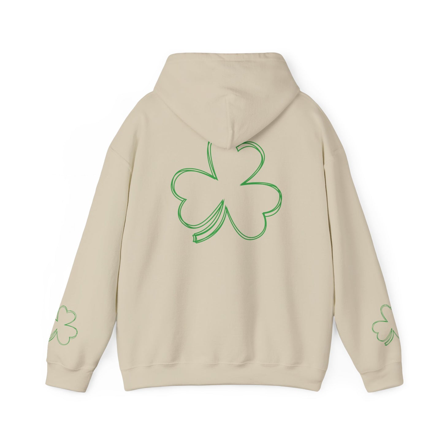 St. Patrick's Day Clover Hoodie - Unisex Heavy Blend™ Sweatshirt