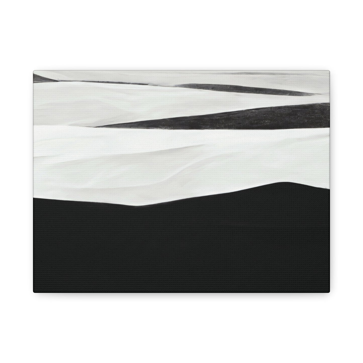 Minimalist Black and White Canvas Art - Modern Home Decor