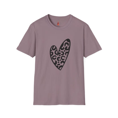 Leopard Love Unisex Softstyle T-Shirt - Perfect for Casual Wear & Gifts