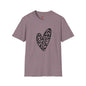 Leopard Love Unisex Softstyle T-Shirt - Perfect for Casual Wear & Gifts