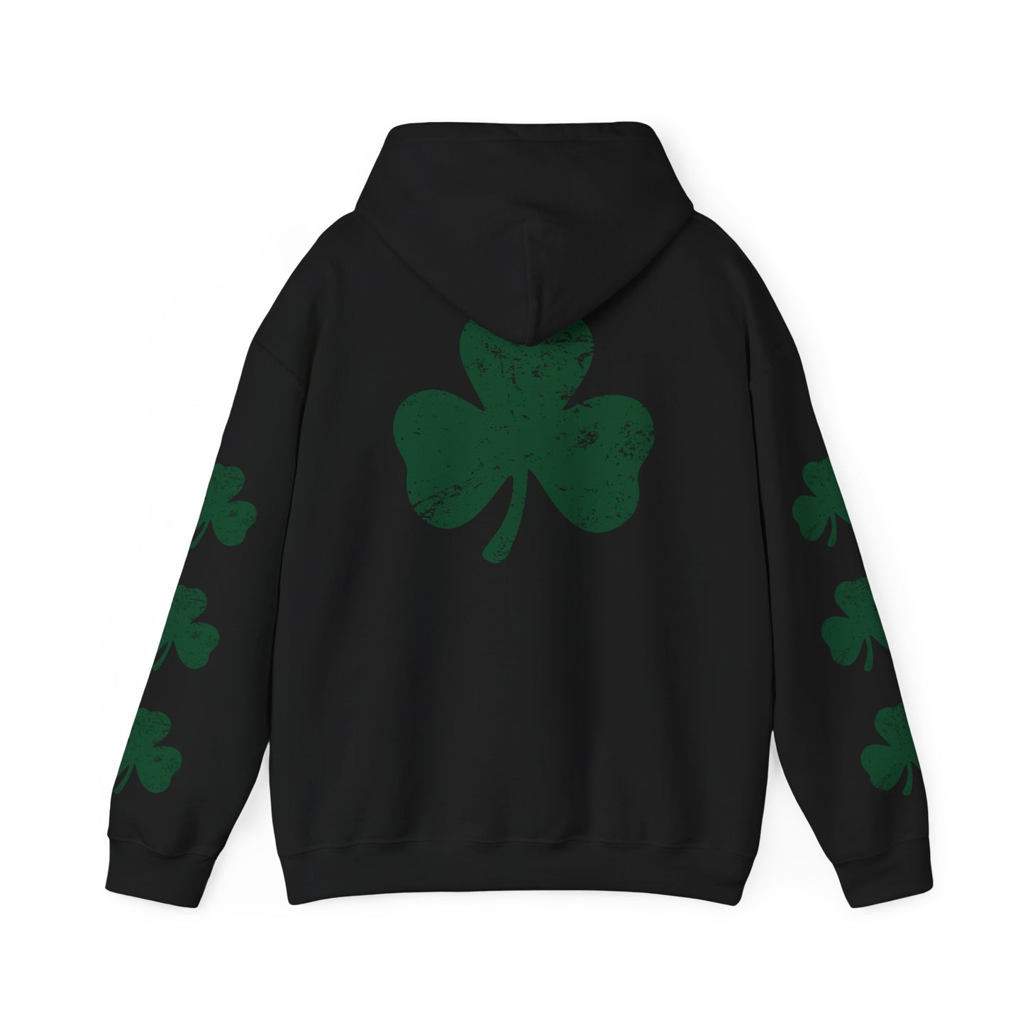 Lucky Shamrock Unisex Hooded Sweatshirt for St. Patrick's Day