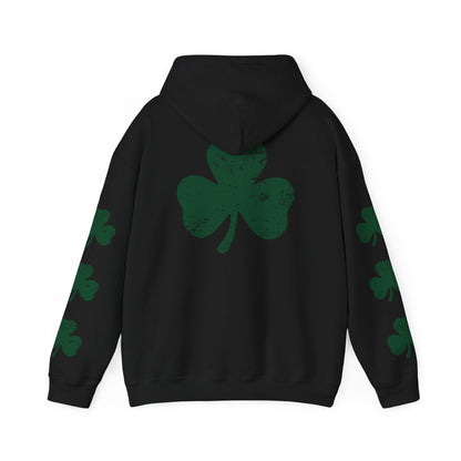 Lucky Shamrock Unisex Hooded Sweatshirt for St. Patrick's Day