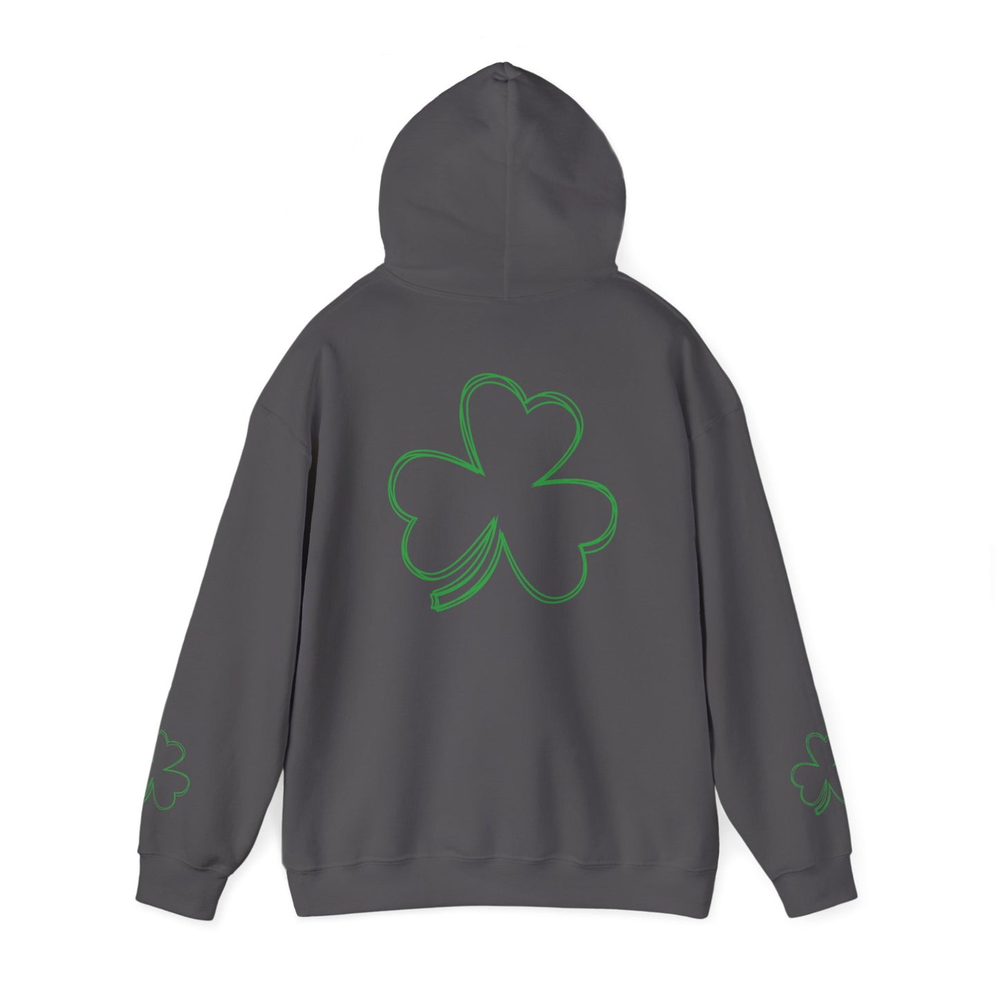 St. Patrick's Day Clover Hoodie - Unisex Heavy Blend™ Sweatshirt