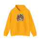 Cheers to Surviving - with Skeletons Hoodie - Unisex Heavy Blend Sweatshirt for Everyday Comfort