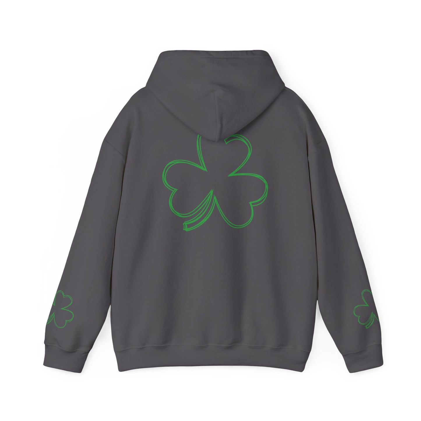 St. Patrick's Day Clover Hoodie - Unisex Heavy Blend™ Sweatshirt