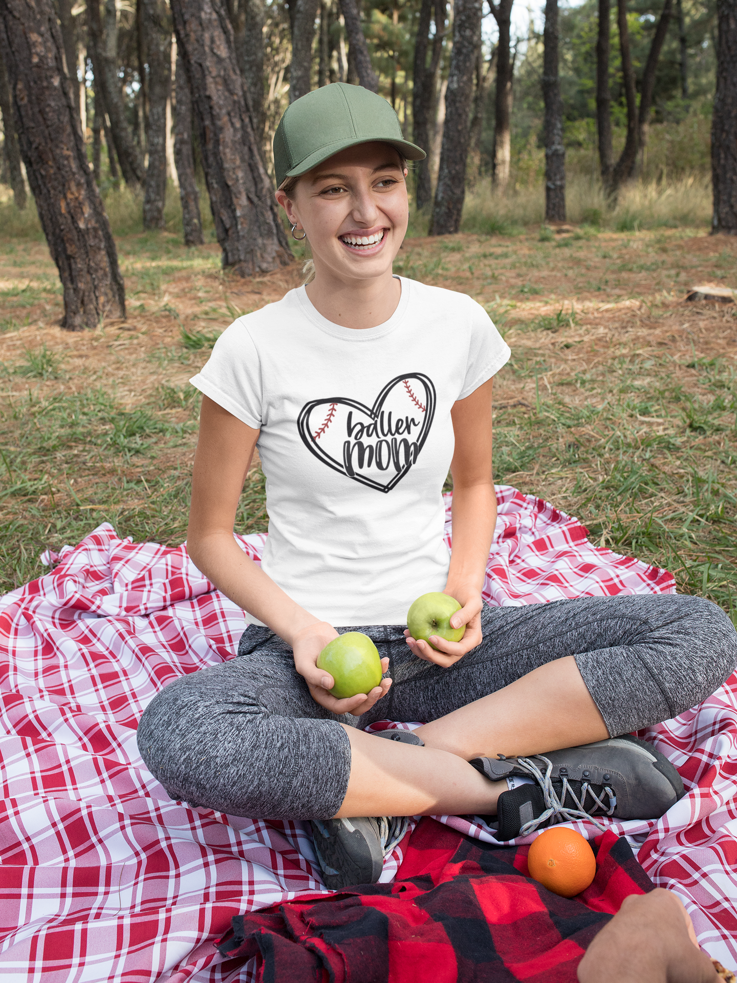 Baller Mom T-Shirt - Unisex Softstyle Tee for Sports Moms