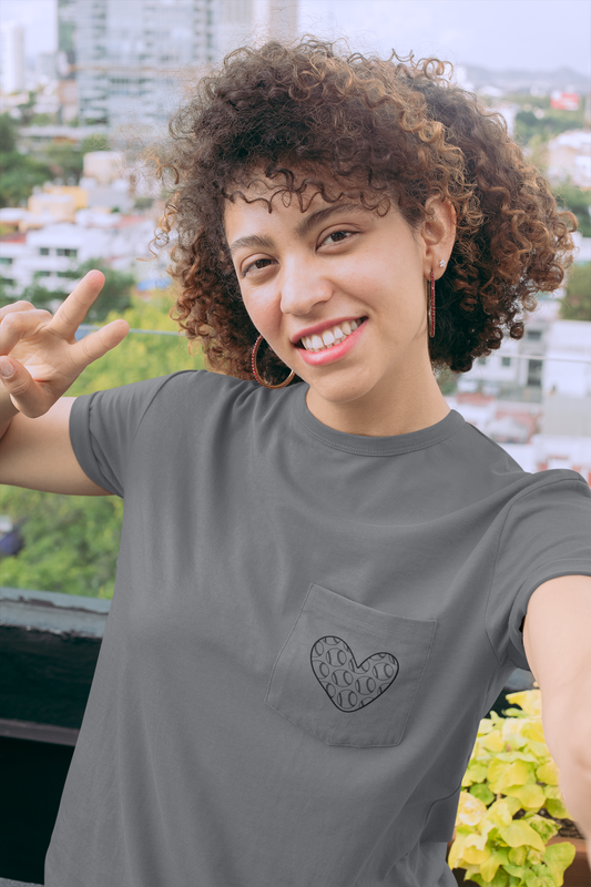 Loud & Proud Baseball Mom pocket T-Shirt