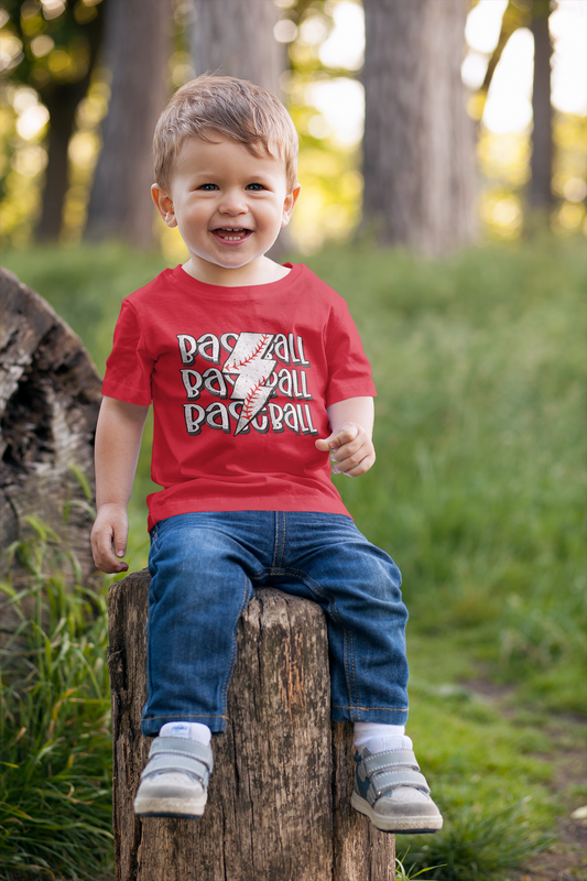 Cute Infant Baseball Tee - Perfect for Little Sluggers