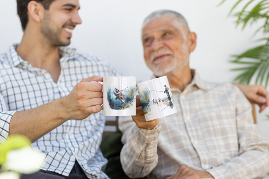 ‘Fish On’ Design Fishing Themed Coffee Mug