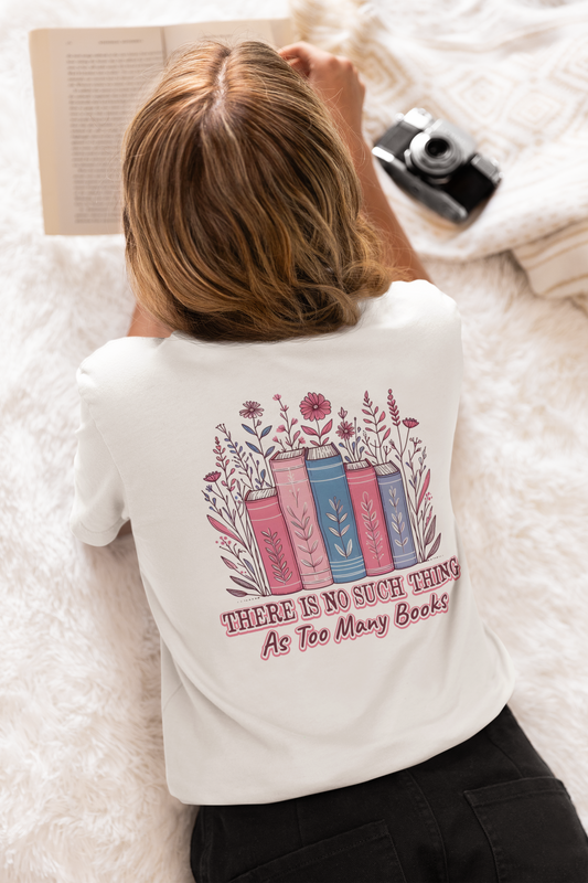 Unisex Book Lover Pocket T-Shirt