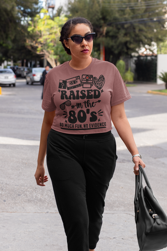 Festival Crop Top - Raised in the 80's Design