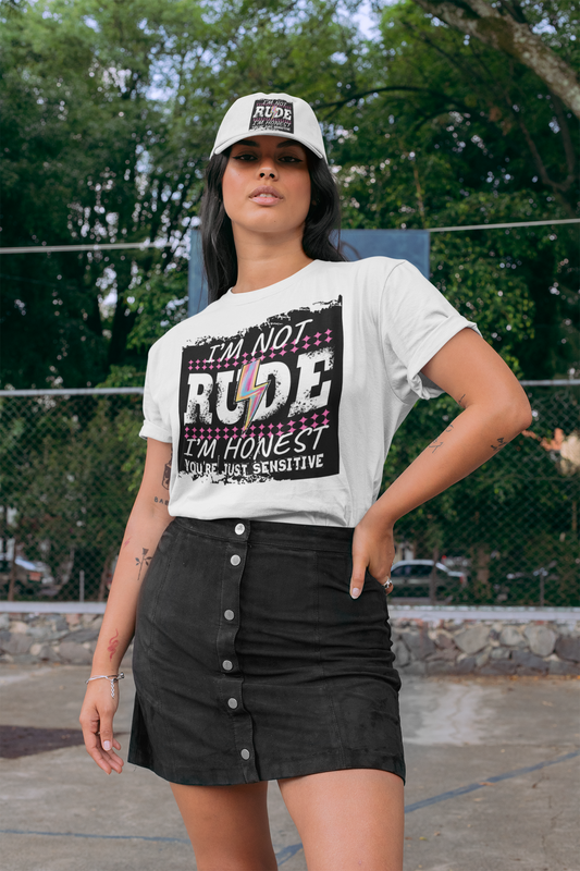 Sassy Trucker Cap - I'm Not Rude I'm Honest