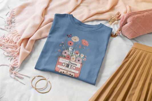 Floral Dreams T-Shirt - Vintage Floral