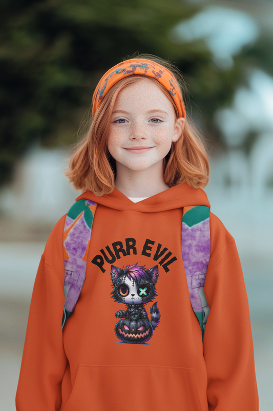 Purr Evil Youth Hoodie