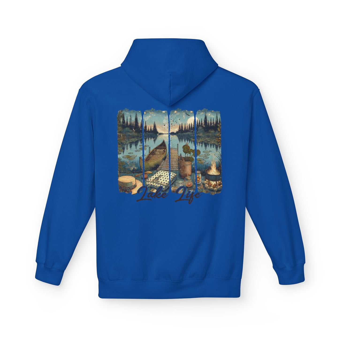 Lake Life  - Unisex Midweight Fleece Hoodie