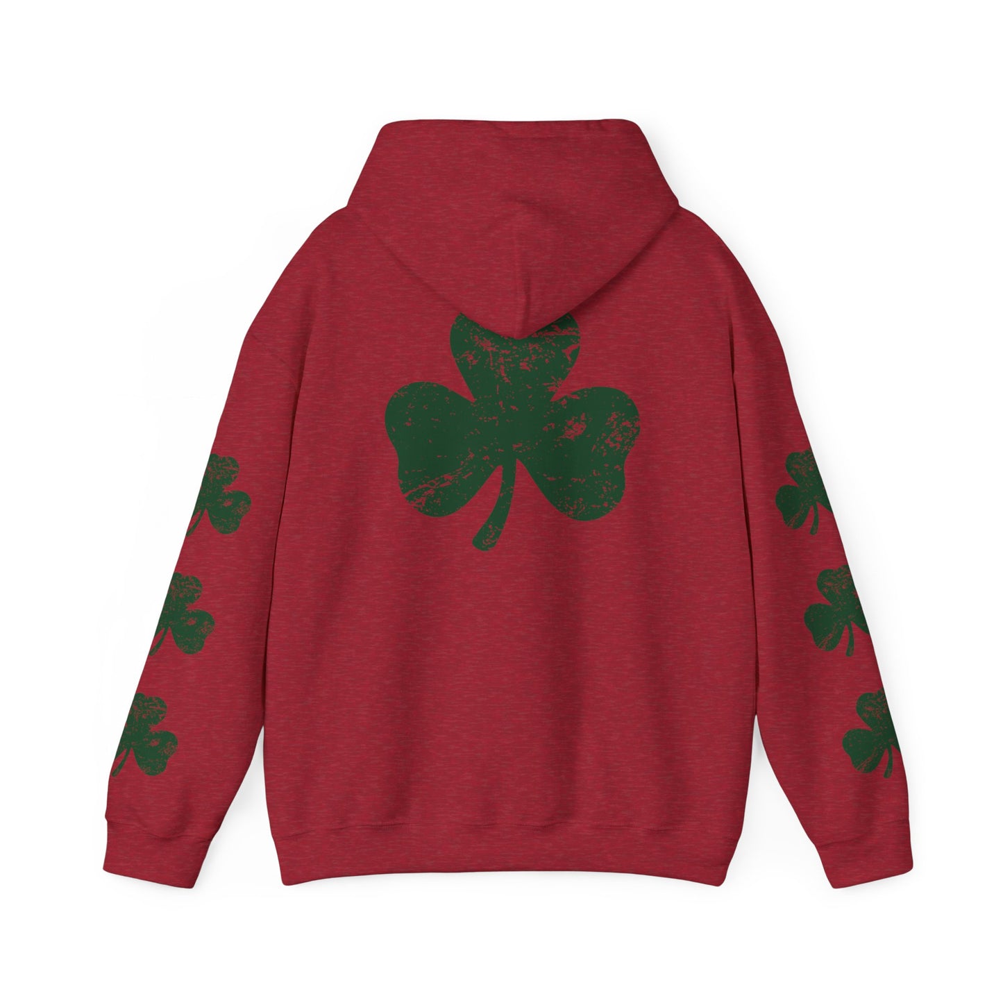 Lucky Shamrock Unisex Hooded Sweatshirt for St. Patrick's Day