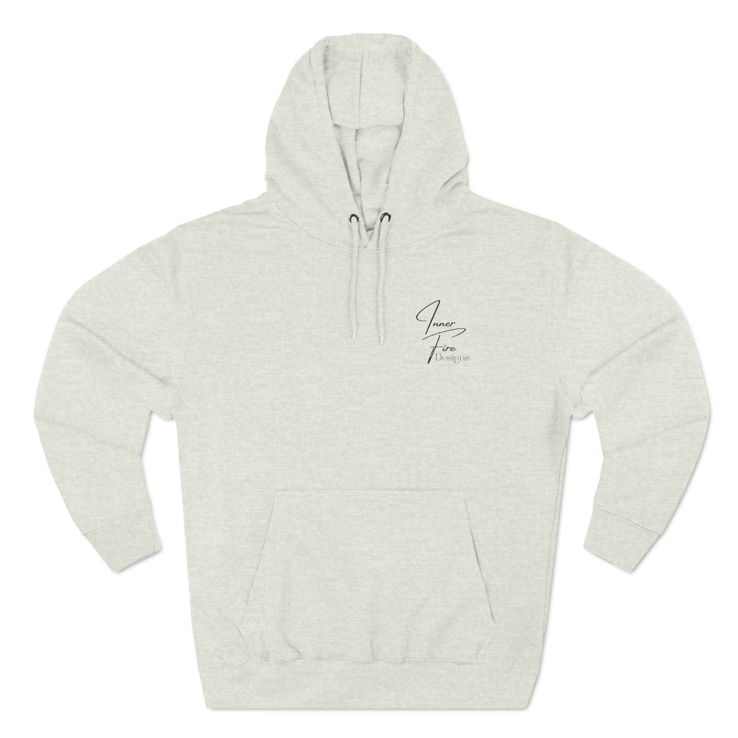 Three-Panel Fleece Hoodie