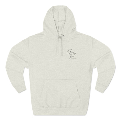 Three-Panel Fleece Hoodie