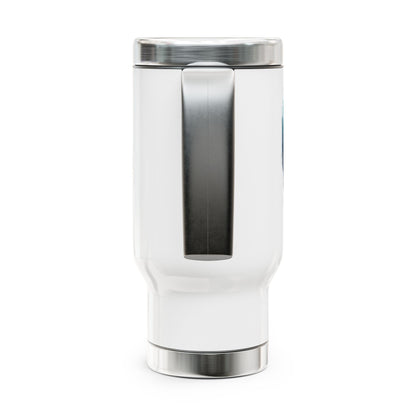 "Fish On" Design - Stainless Steel Travel Mug,