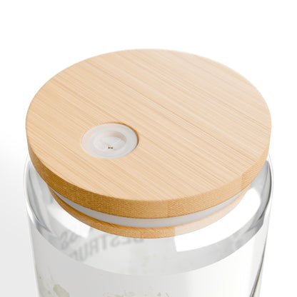Weapon of Grass Destruction Sipper Glass, 16oz | Eco-Friendly Glass Drinkware