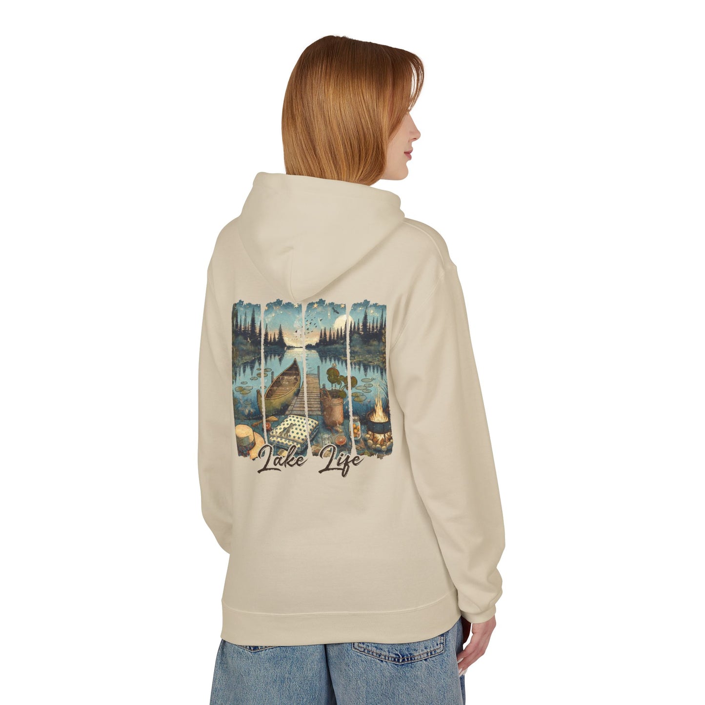 Lake Life  - Unisex Midweight Fleece Hoodie