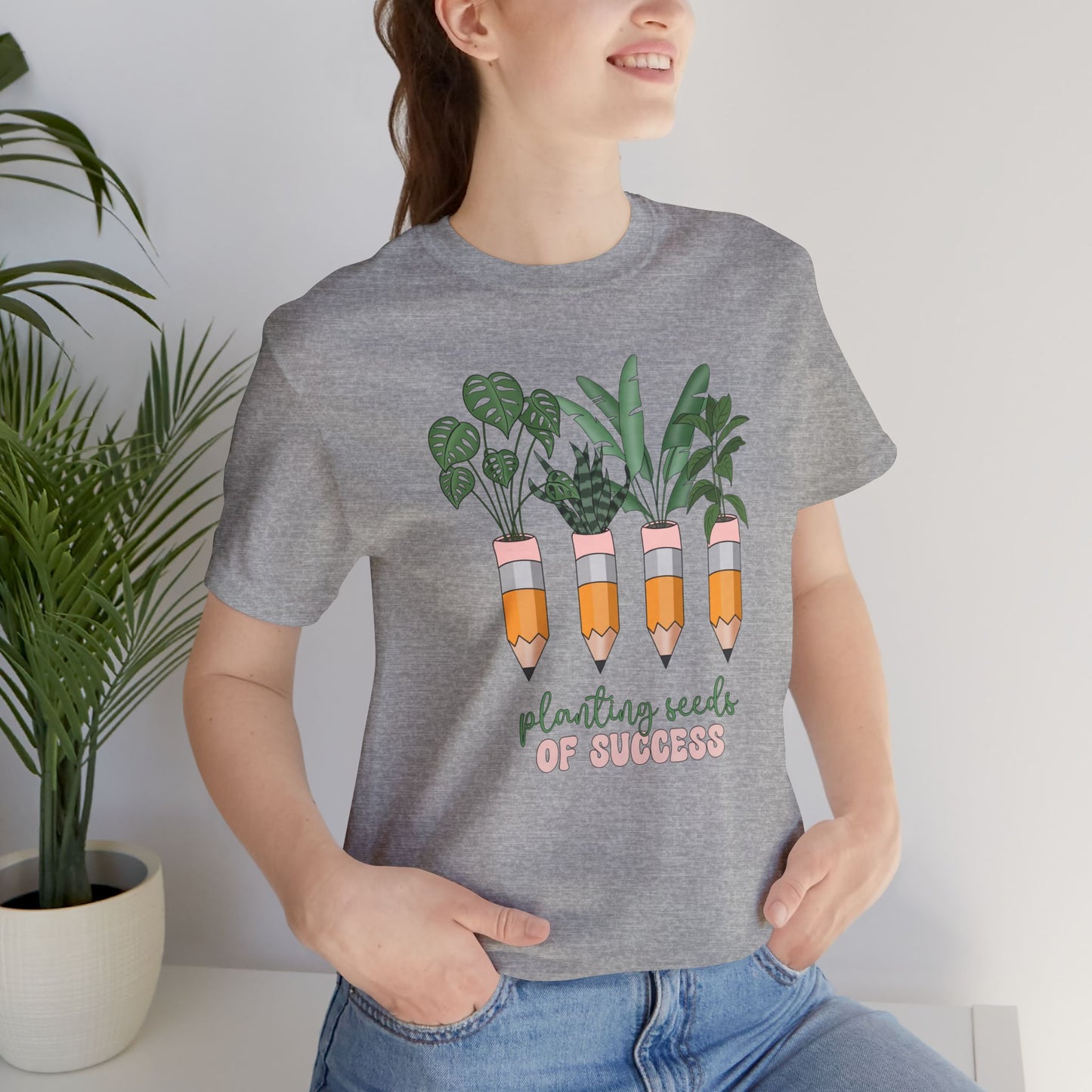 Planting Seeds of Success Unisex Jersey T-Shirt