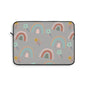 Colorful Rainbow Laptop Sleeve - Cute Floral Design for Everyday Use