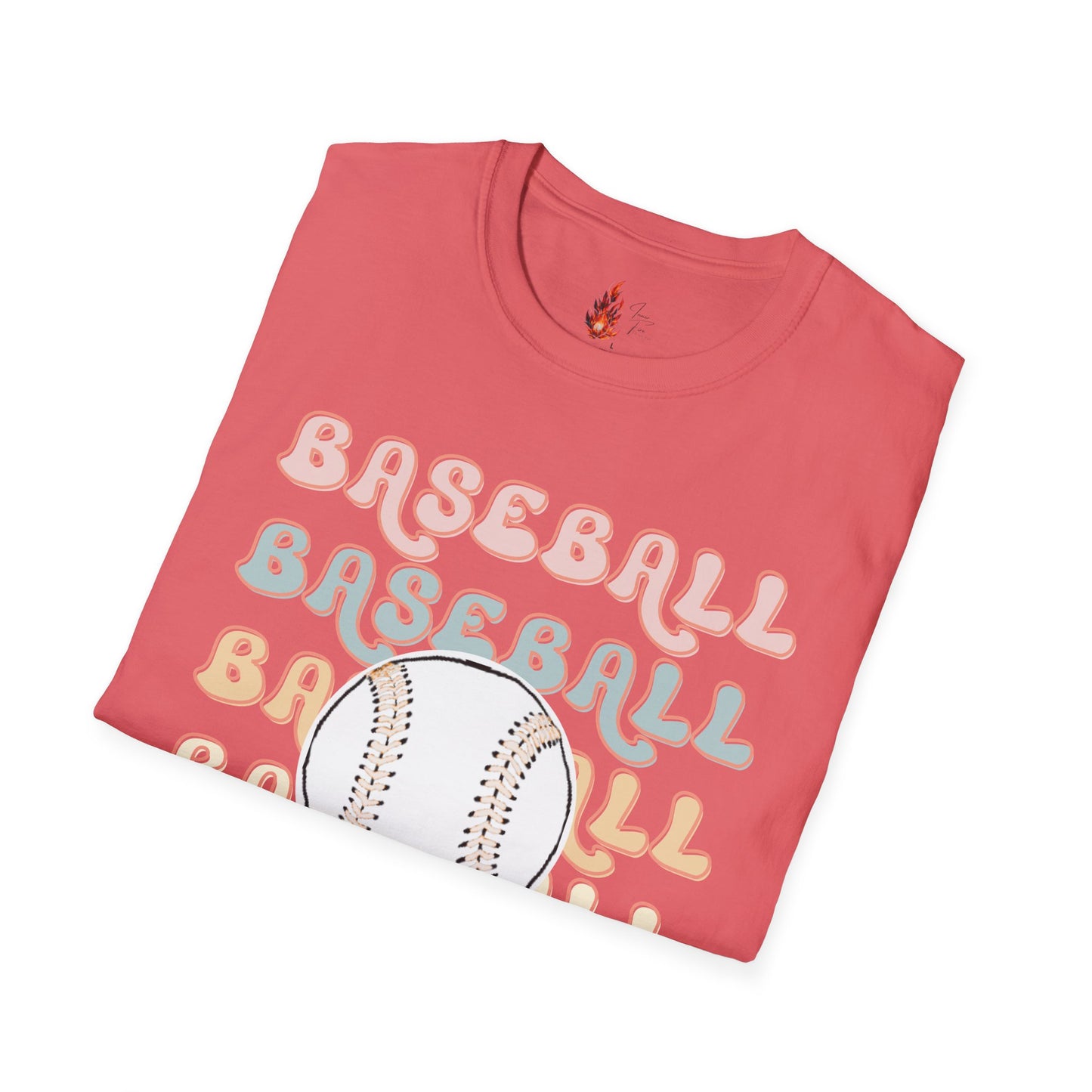 Baseball Mama Unisex Softstyle T-Shirt - Perfect for Sports Moms