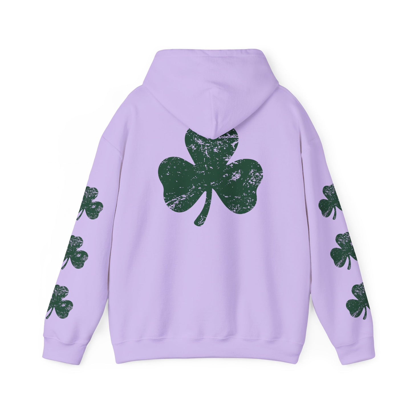 Lucky Shamrock Unisex Hooded Sweatshirt for St. Patrick's Day