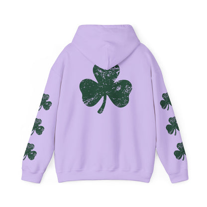 Lucky Shamrock Unisex Hooded Sweatshirt for St. Patrick's Day