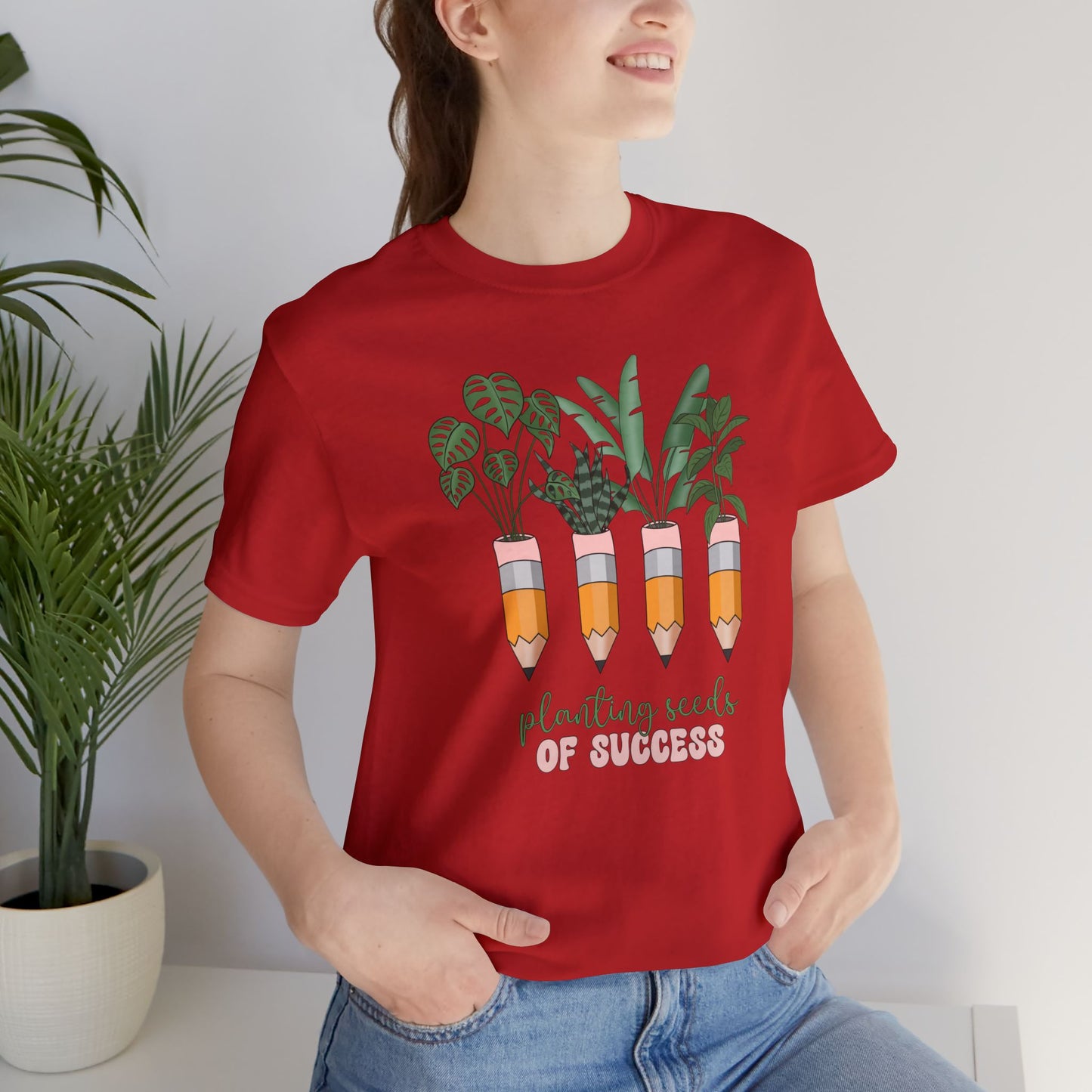 Planting Seeds of Success Unisex Jersey T-Shirt