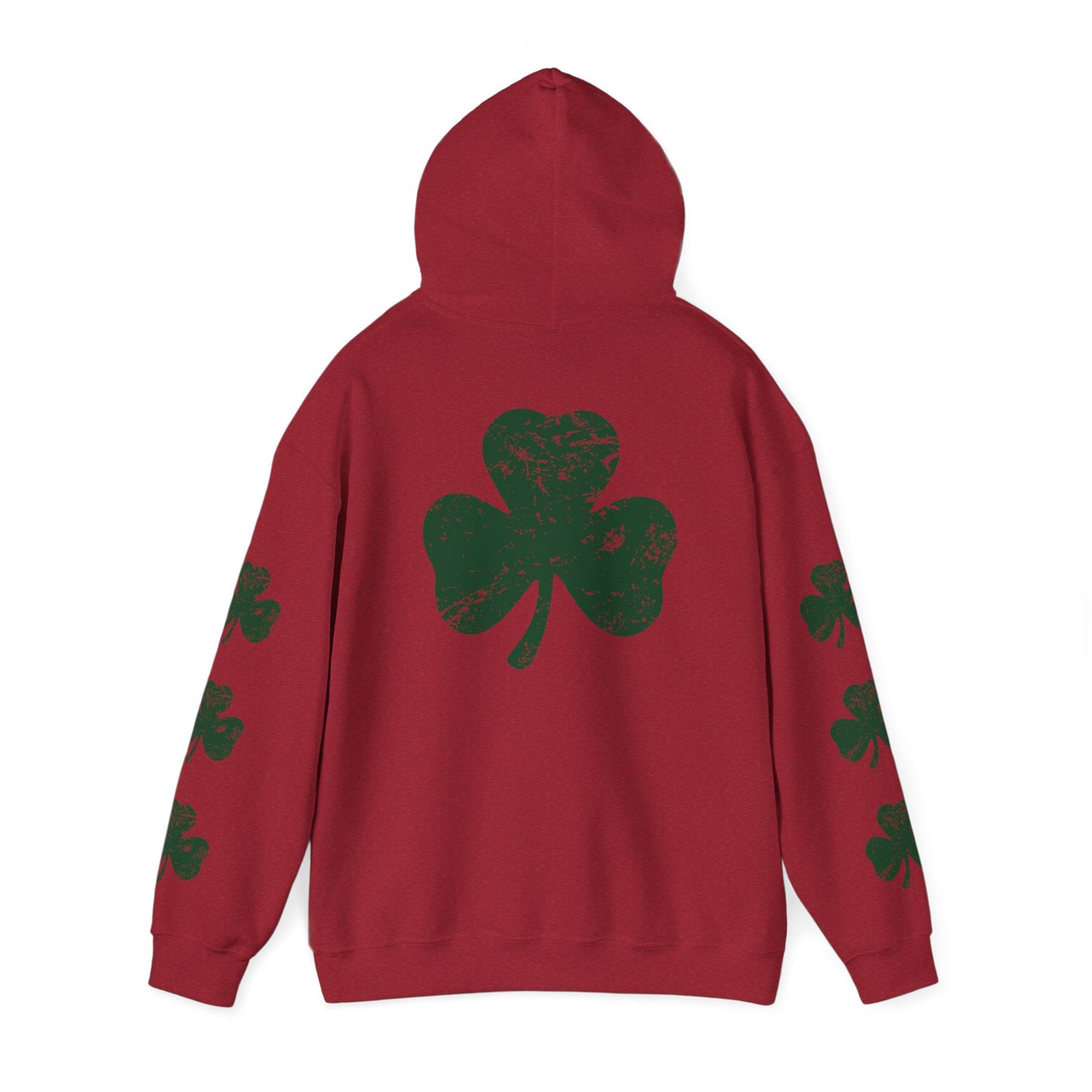 Lucky Shamrock Unisex Hooded Sweatshirt for St. Patrick's Day