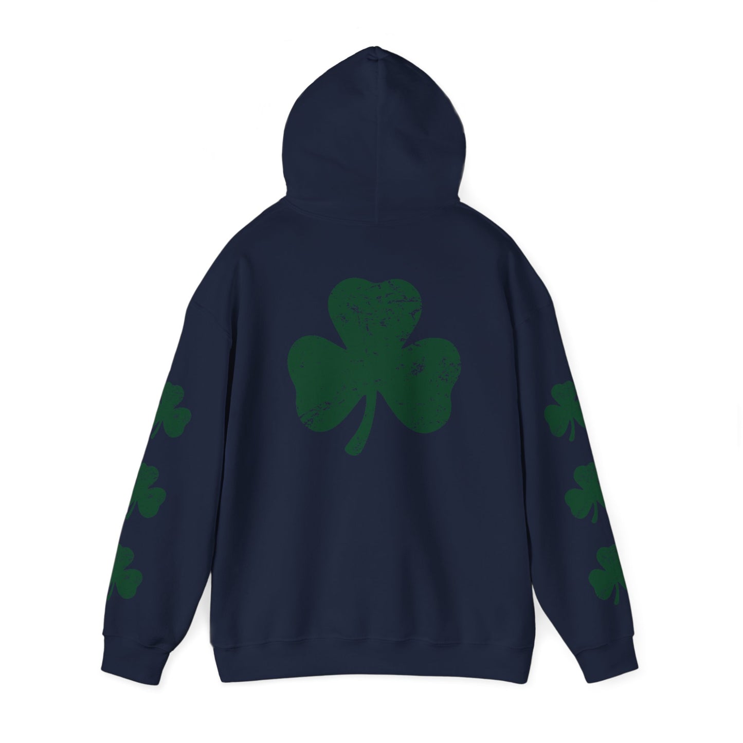 Lucky Shamrock Unisex Hooded Sweatshirt for St. Patrick's Day