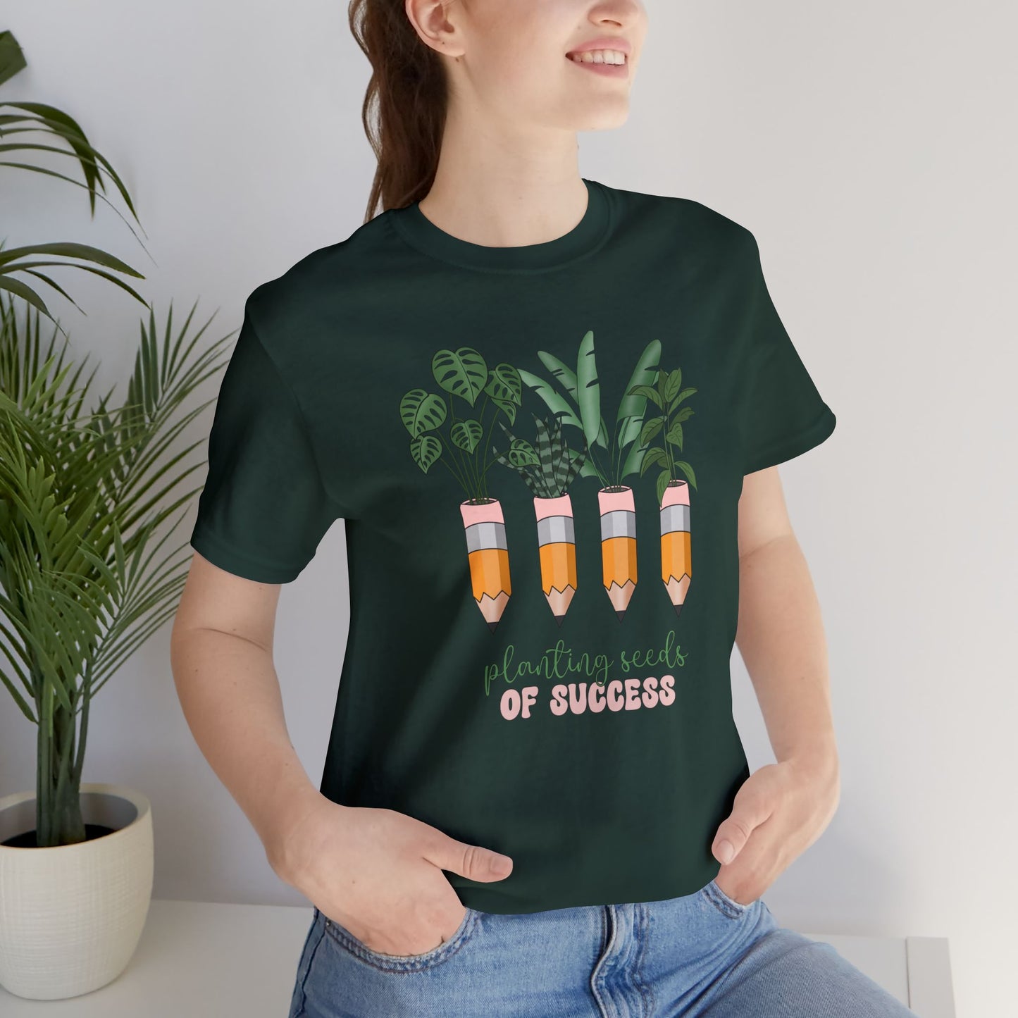 Planting Seeds of Success Unisex Jersey T-Shirt