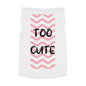 Cute Pet Tank Top - Adorable Wavy Design for Dogs and Cats