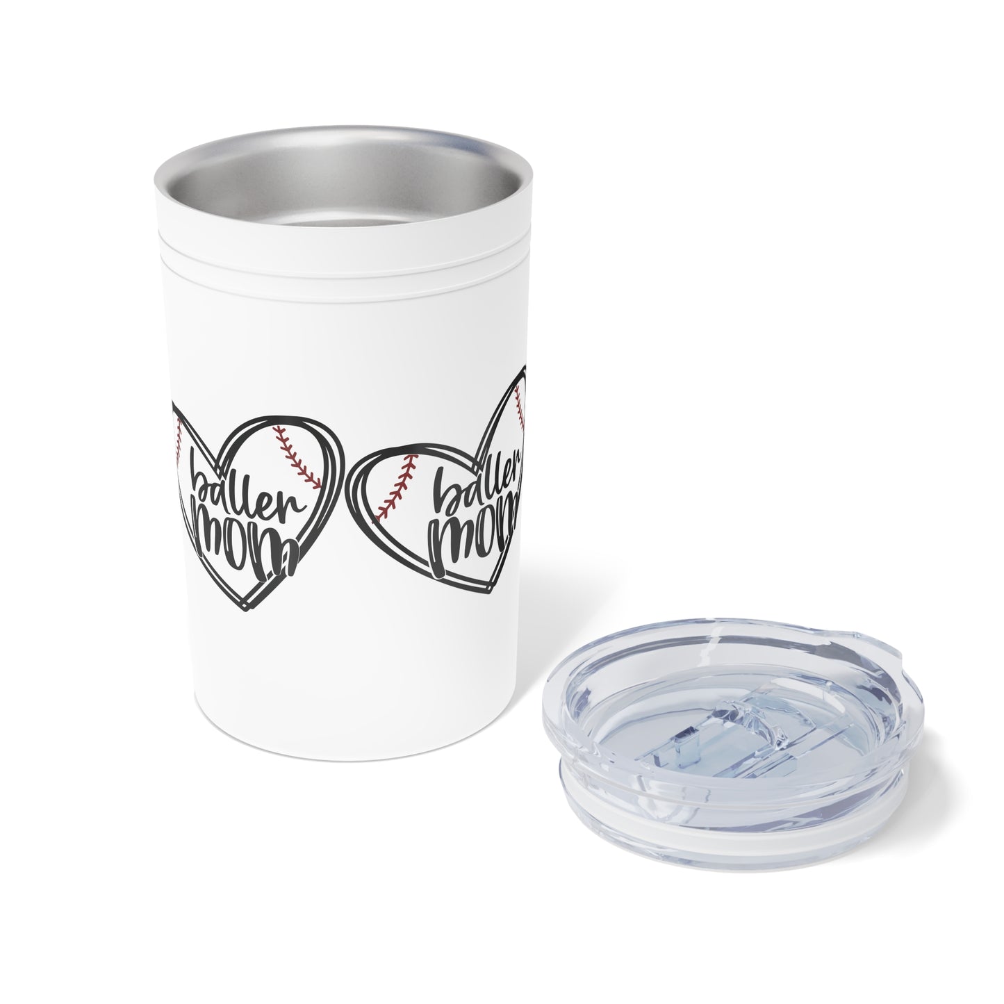Baller mom Vacuum Insulated Tumbler - 11oz Mug for Sports Enthusiasts