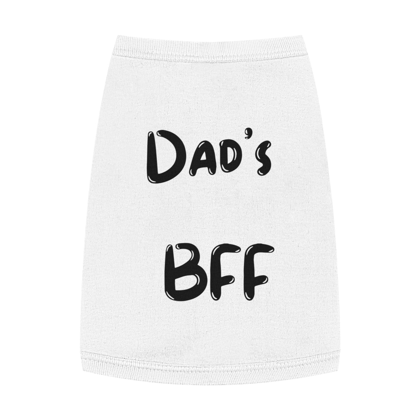 Dad's BFF Pet Tank Top - Cute Dog Shirt for Father's Day