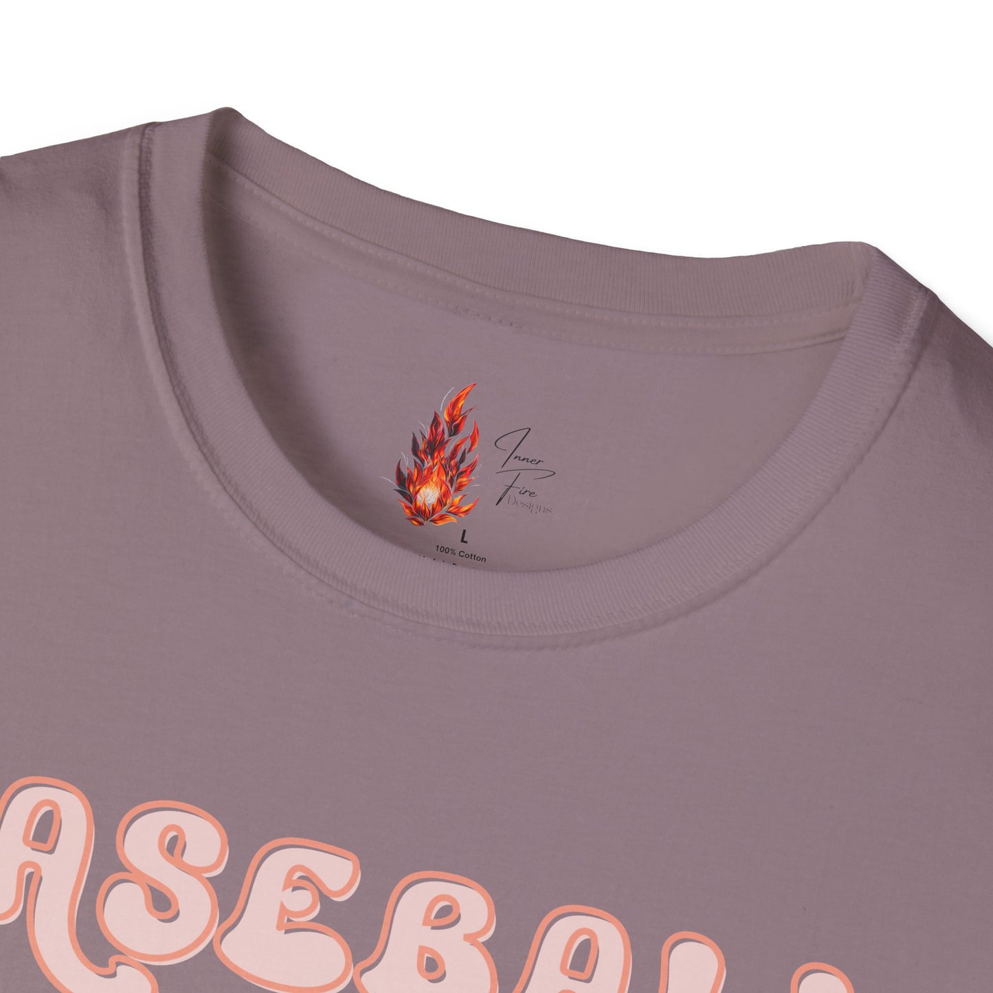 Baseball Mama Unisex Softstyle T-Shirt - Perfect for Sports Moms