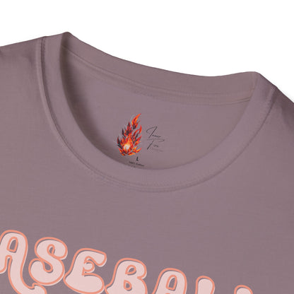 Baseball Mama Unisex Softstyle T-Shirt - Perfect for Sports Moms