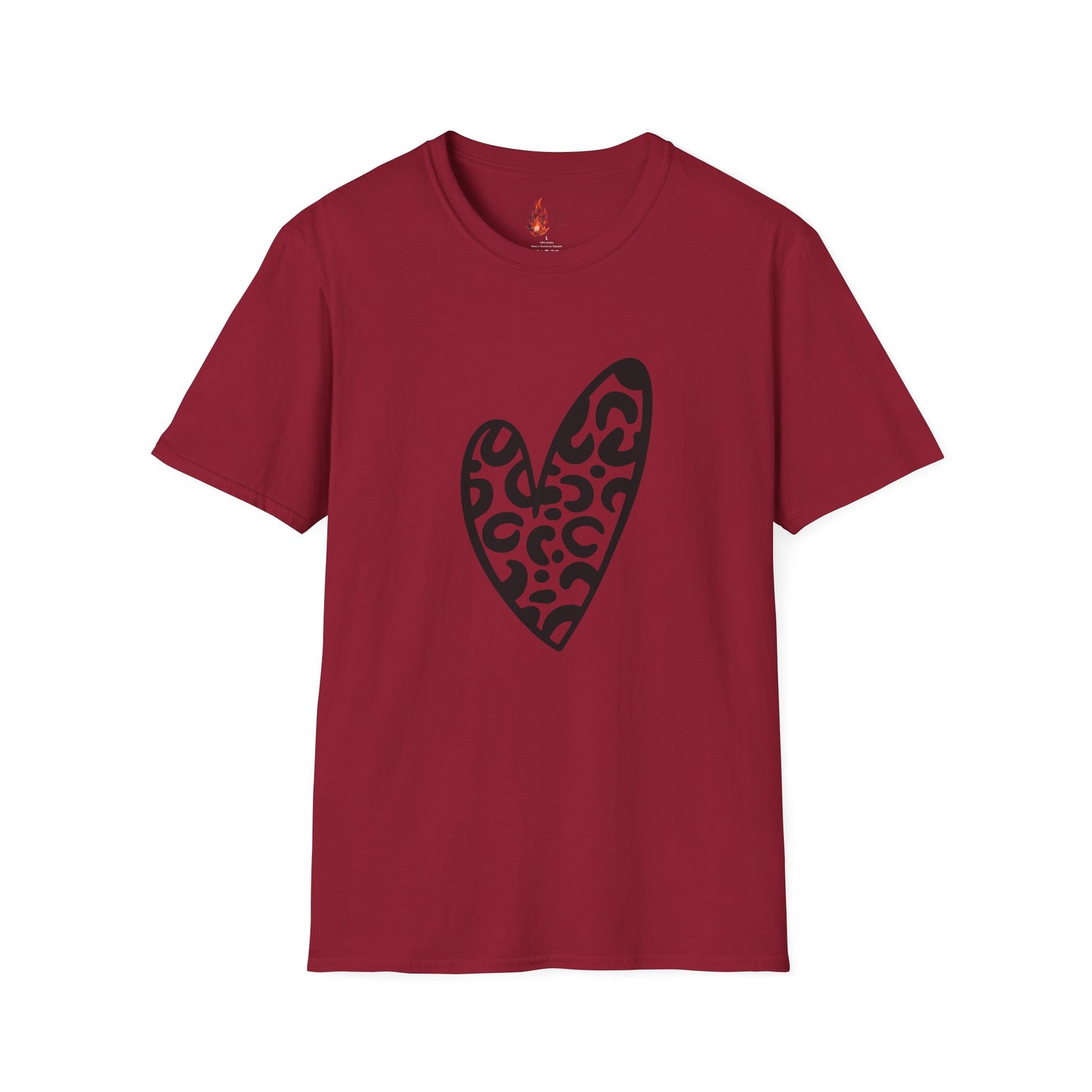 Leopard Love Unisex Softstyle T-Shirt - Perfect for Casual Wear & Gifts