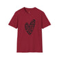 Leopard Love Unisex Softstyle T-Shirt - Perfect for Casual Wear & Gifts