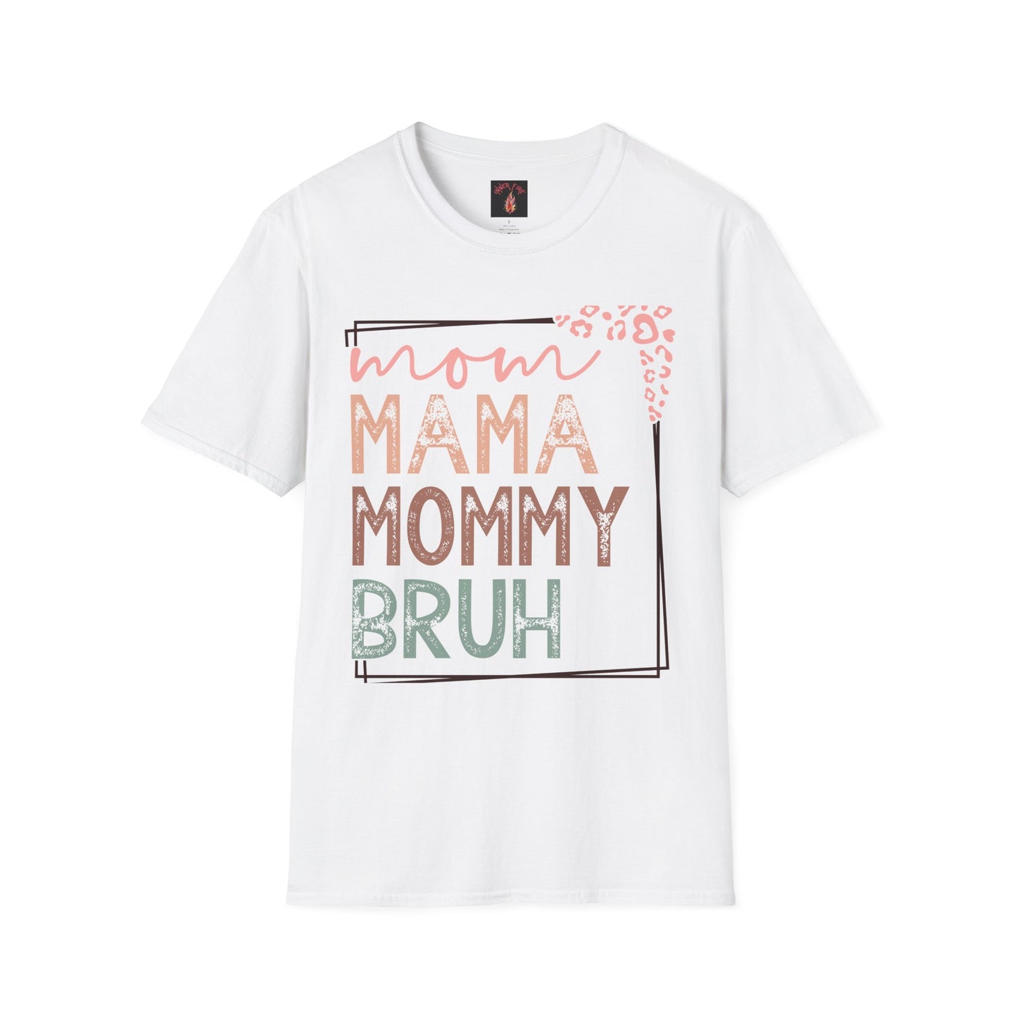 Mom Life Unisex Softstyle T-Shirt - Cute & Comfy Tee for Moms
