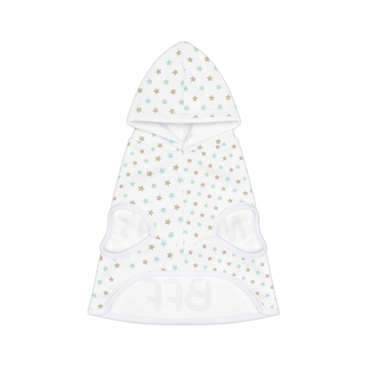 Momma's BFF Star Print Pet Hoodie for Cozy Style