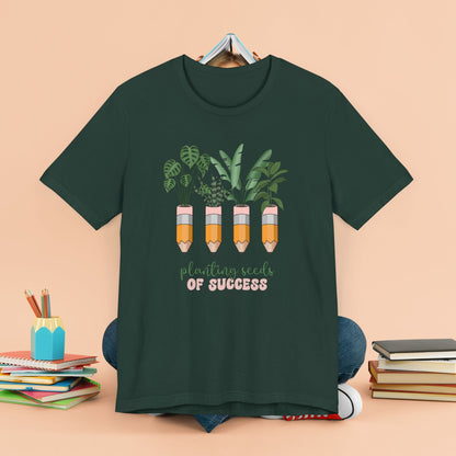Planting Seeds of Success Unisex Jersey T-Shirt