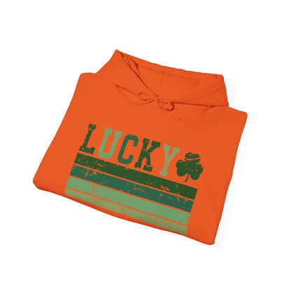 Lucky Shamrock Unisex Hooded Sweatshirt for St. Patrick's Day