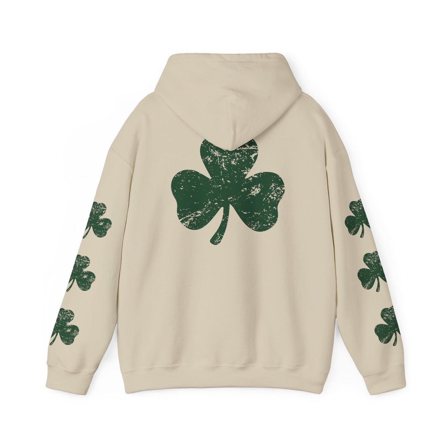 Lucky Shamrock Unisex Hooded Sweatshirt for St. Patrick's Day
