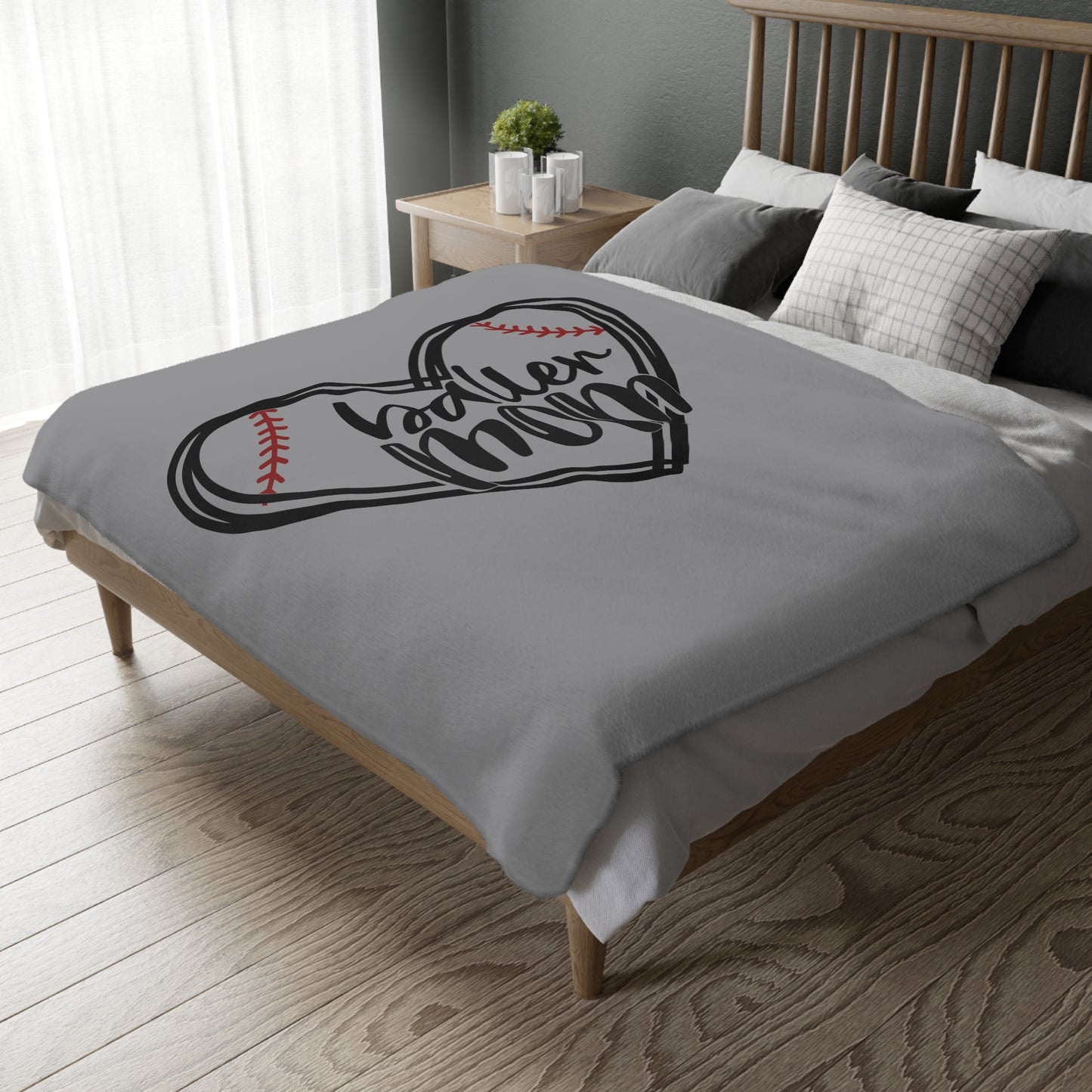 Baller Mom - Velveteen Blanket