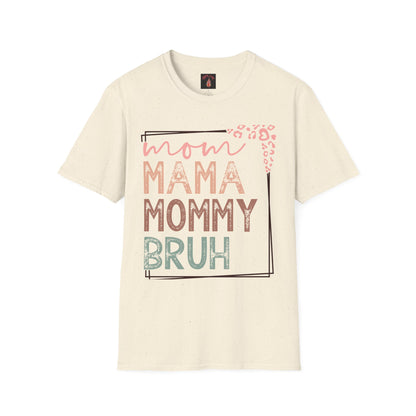 Mom Life Unisex Softstyle T-Shirt - Cute & Comfy Tee for Moms