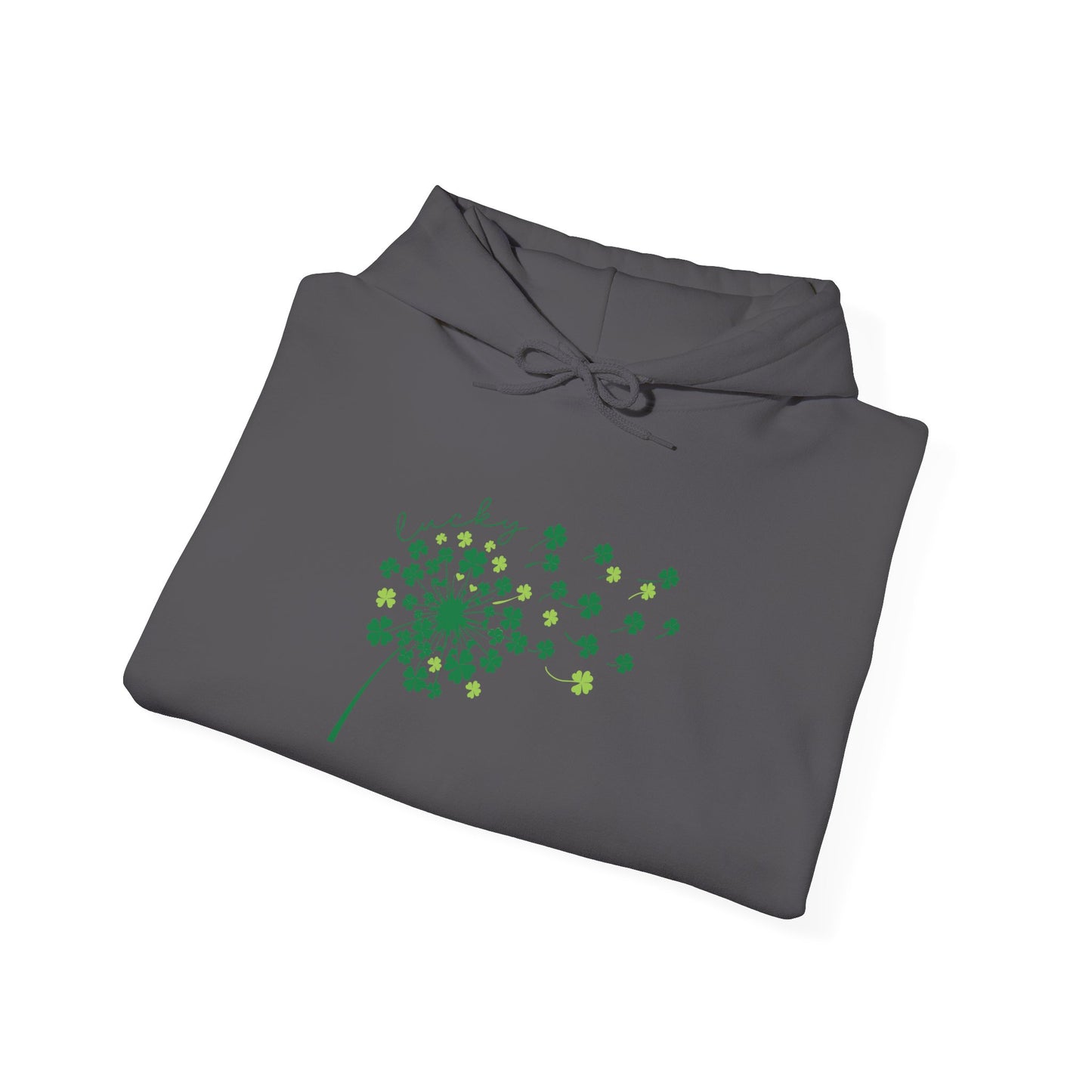 St. Patrick's Day Clover Hoodie - Unisex Heavy Blend™ Sweatshirt