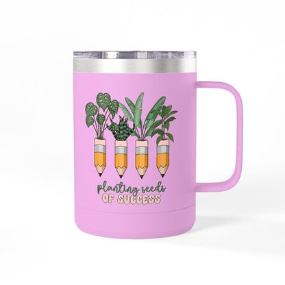 Botanical Coffee Tumbler - Planting Seeds of Success